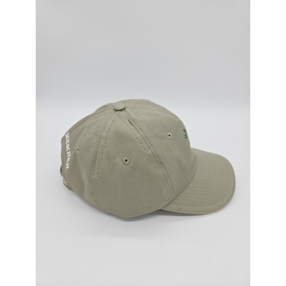 USGA Member US Open Hat 2013 MERION Strap Back Cap Adjustable Beige Excellent - Picture 4 of 7